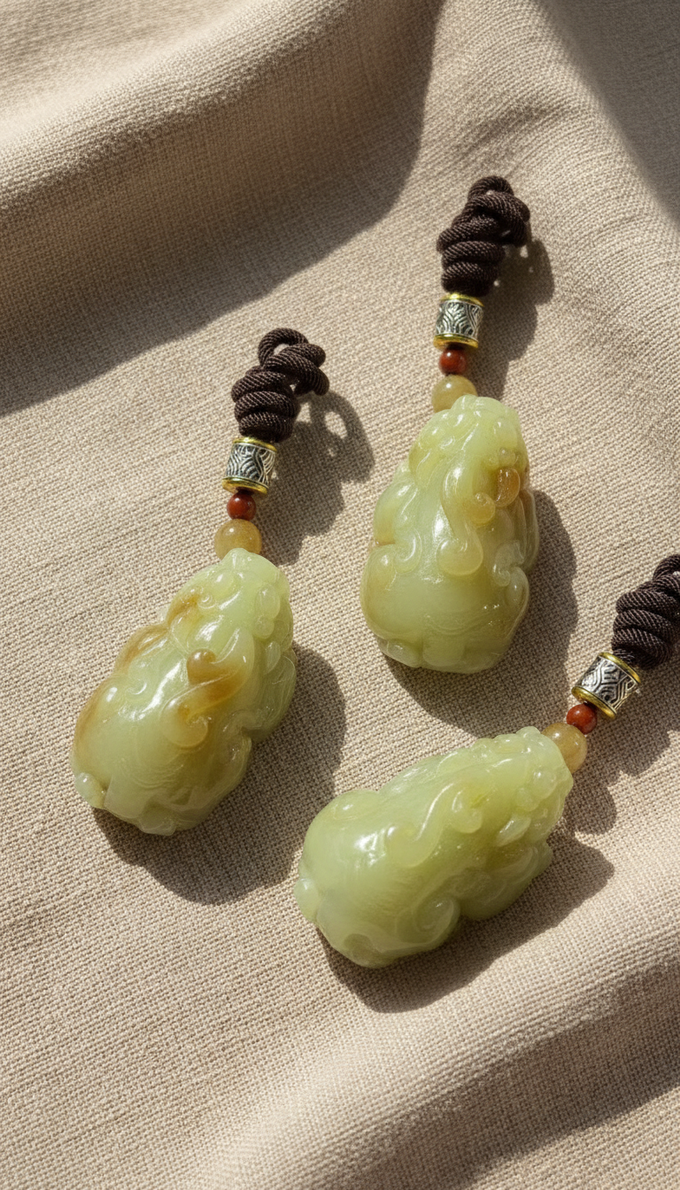 Jade pendants